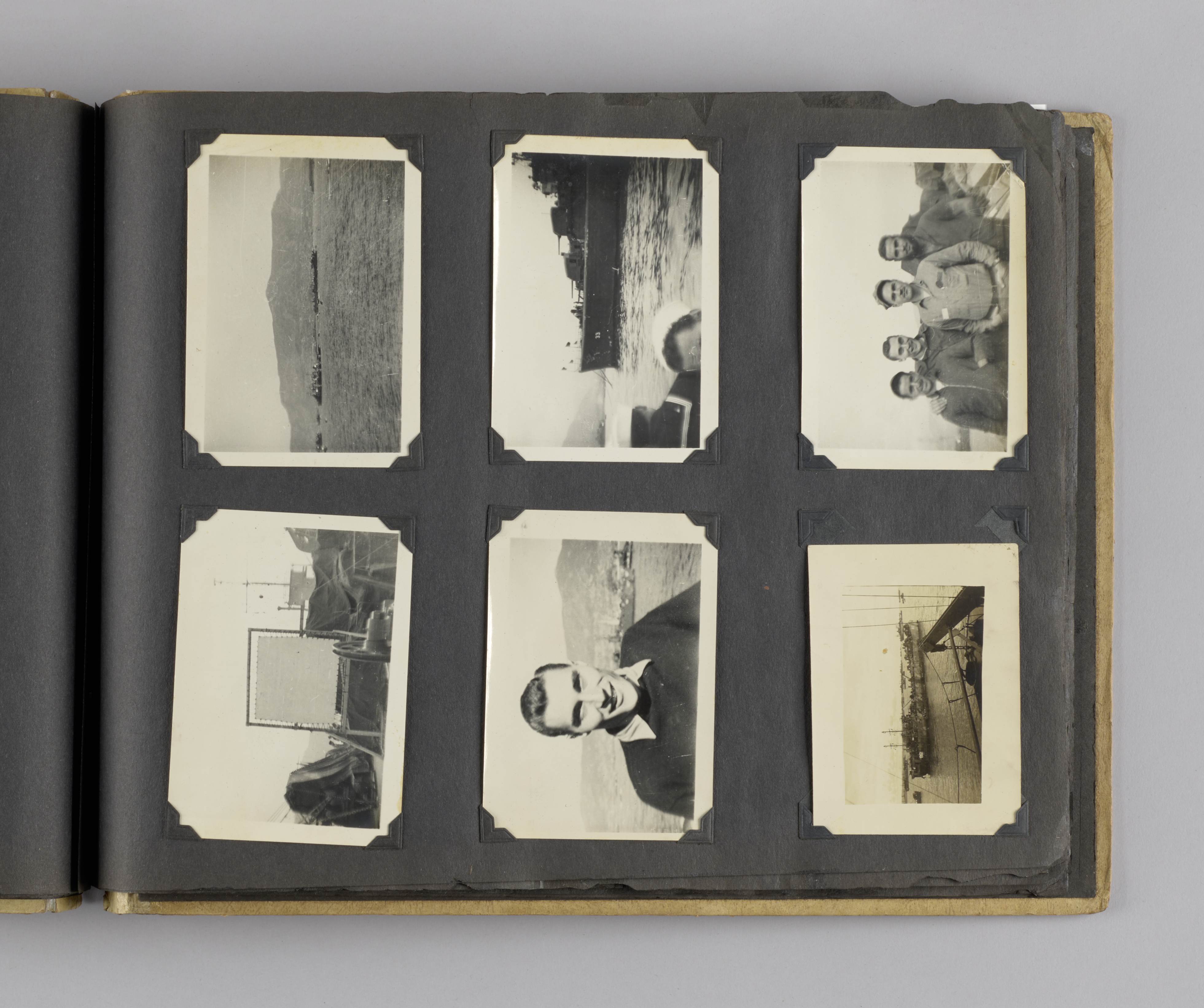 US Navy postal officer’s album page 25
