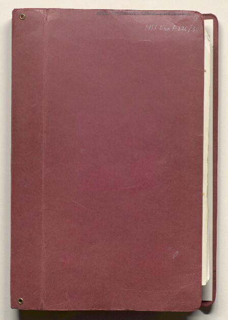 'AUTOBIOGRAPHY OF SIR HERBERT TODD, C.I.E. 1893-1977'