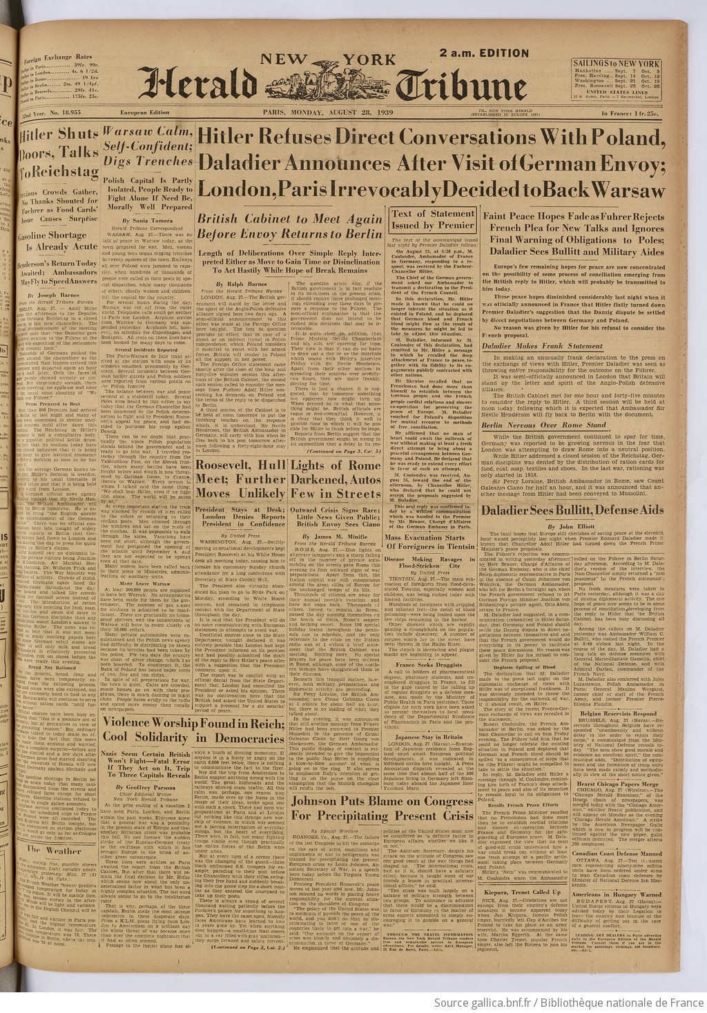 The New York herald tribune