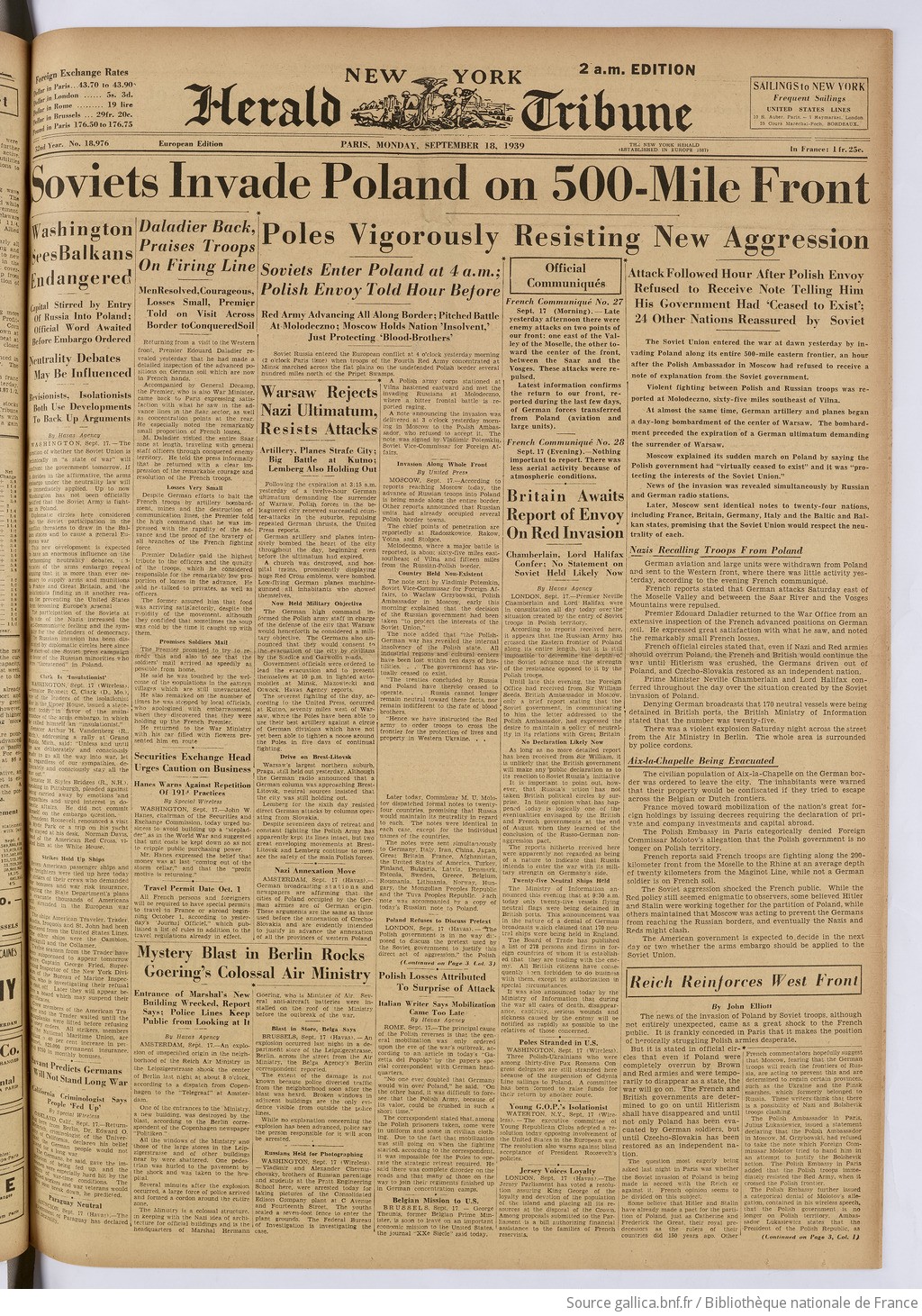The New York herald tribune