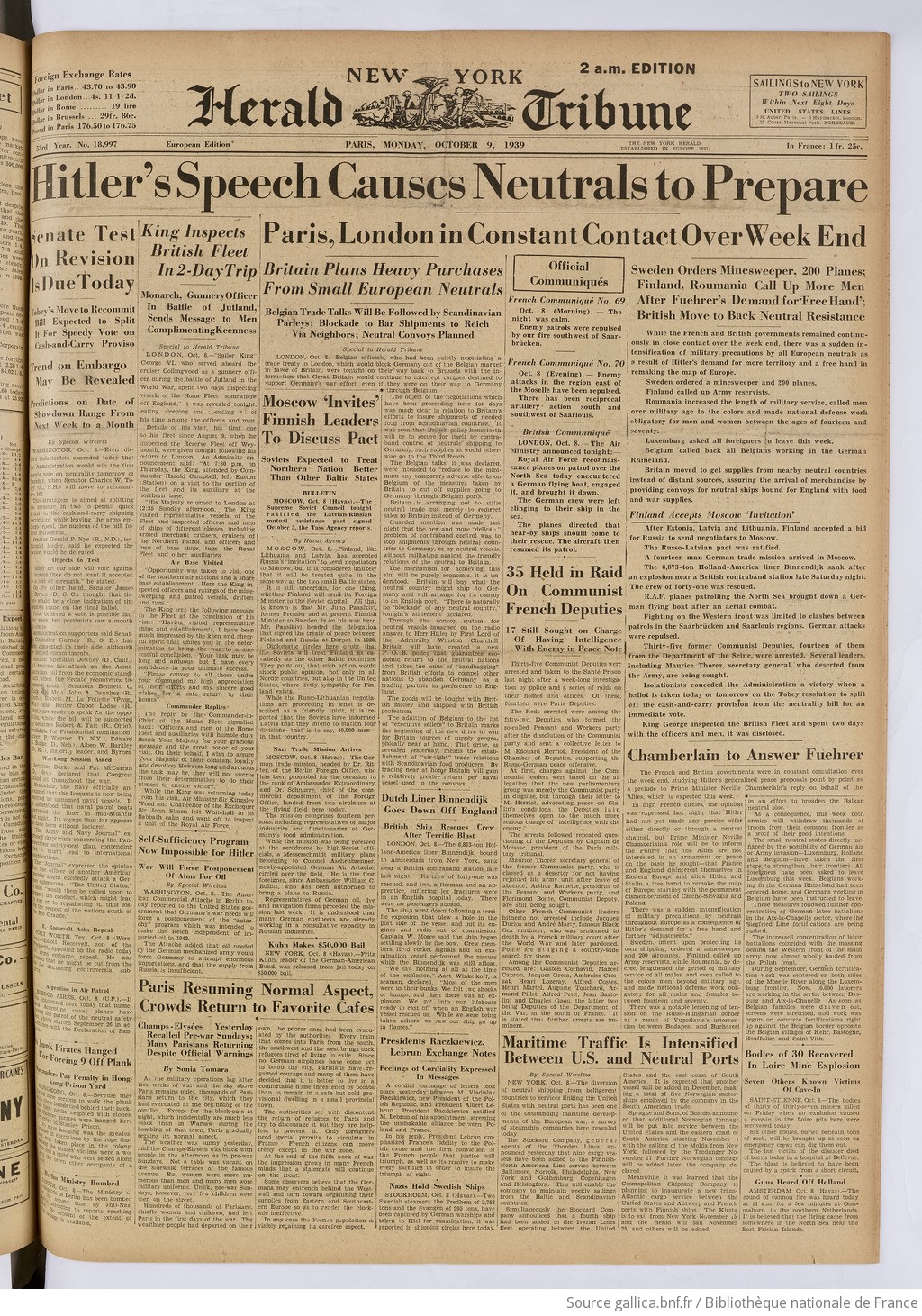 The New York herald tribune