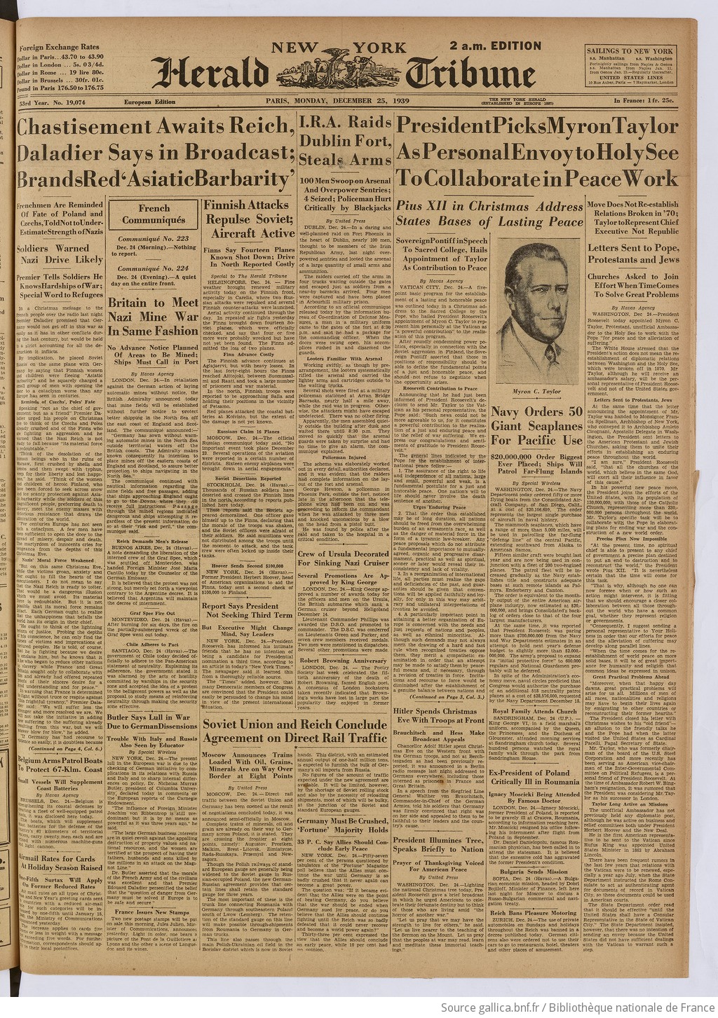 The New York herald tribune