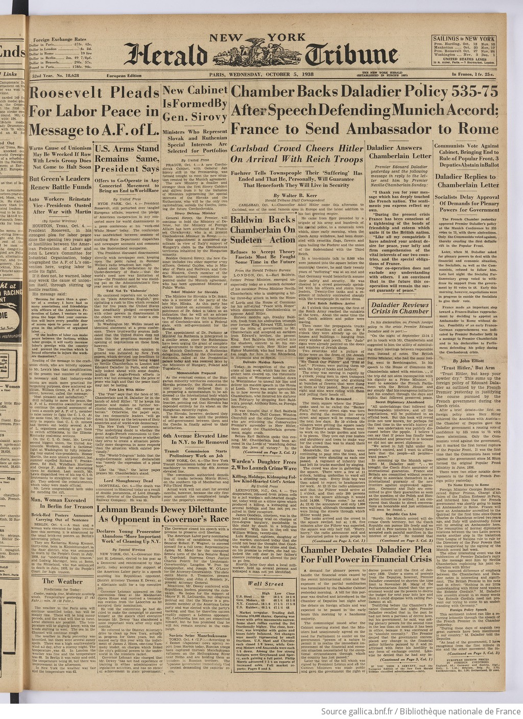 The New York herald tribune