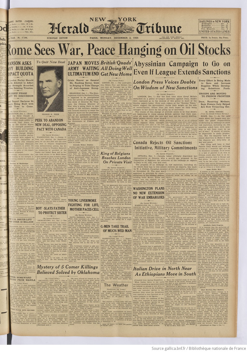 The New York herald tribune