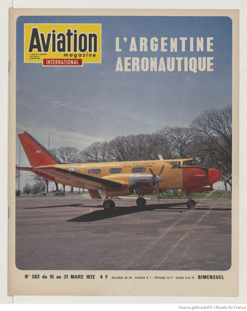 Aviation magazine international: les ailes, l'air et l'espace