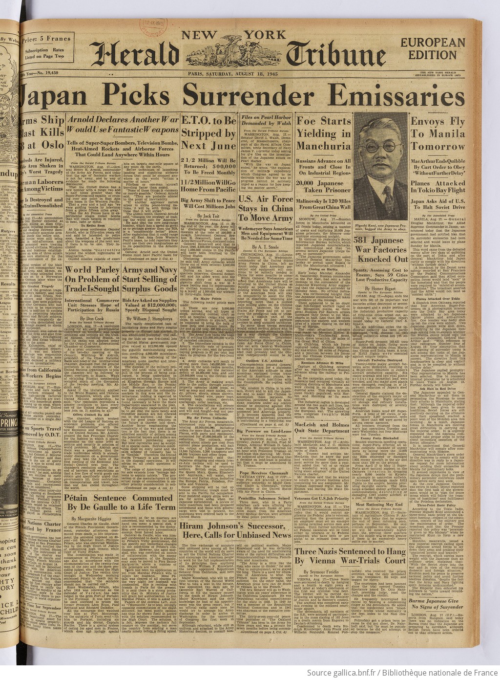 The New York herald tribune