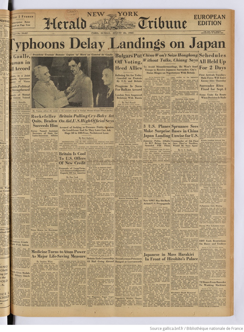 The New York herald tribune