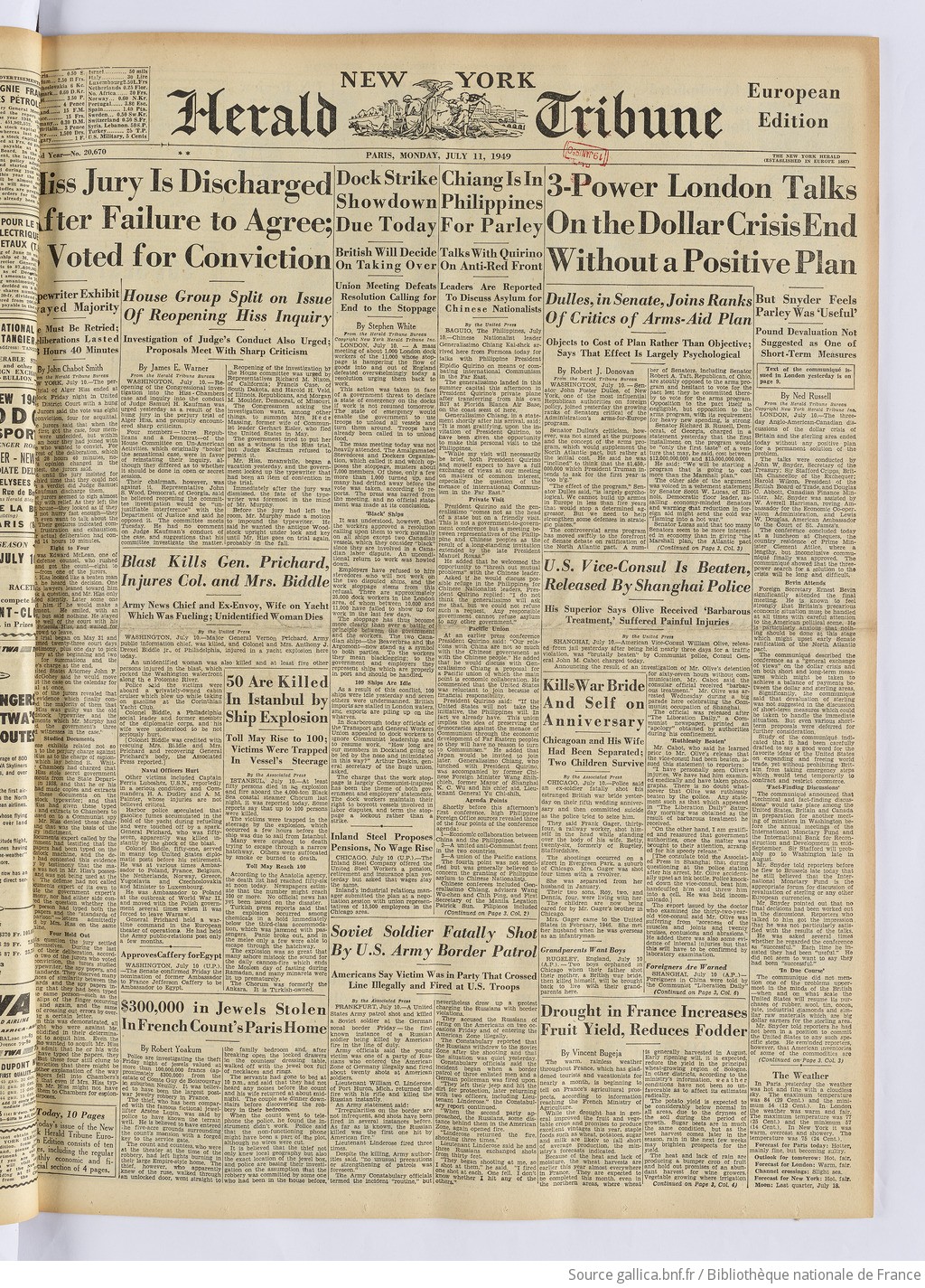 The New York herald tribune