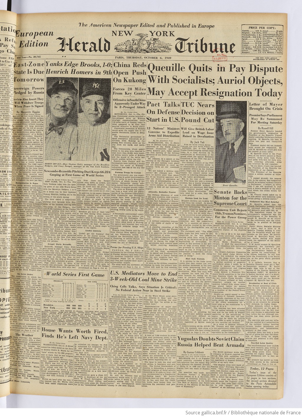The New York herald tribune