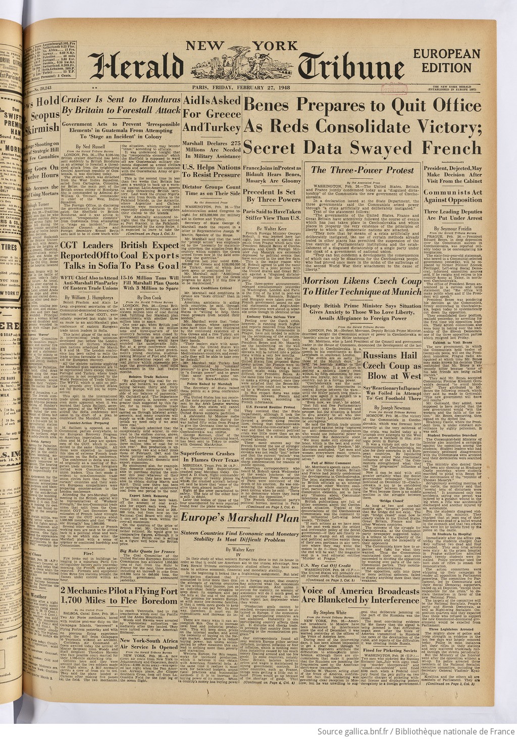 The New York herald tribune