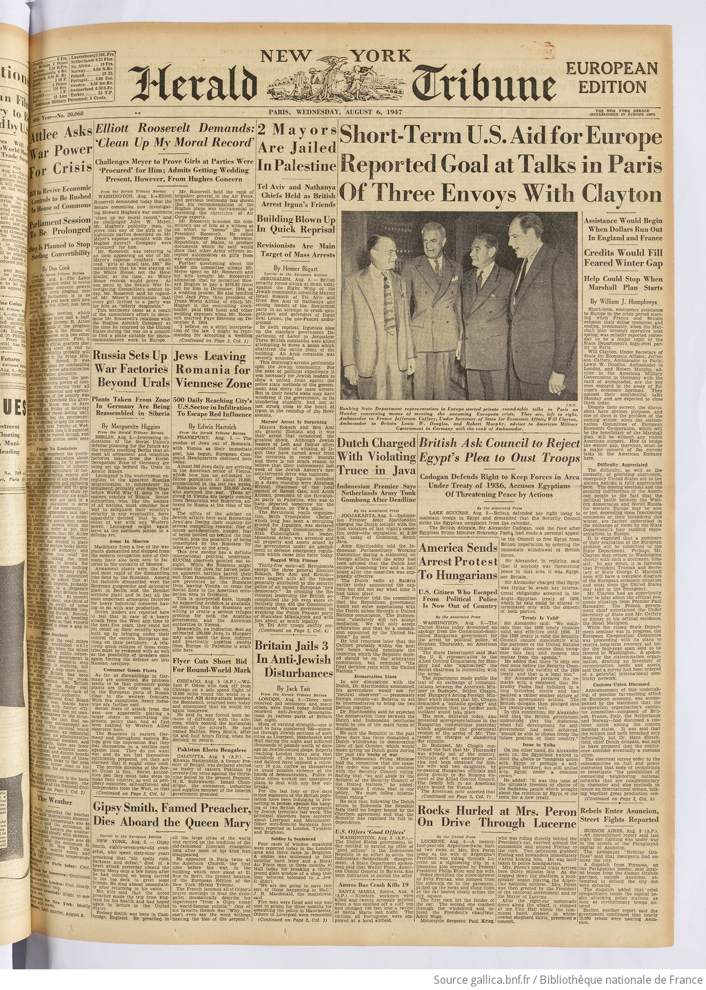 The New York herald tribune