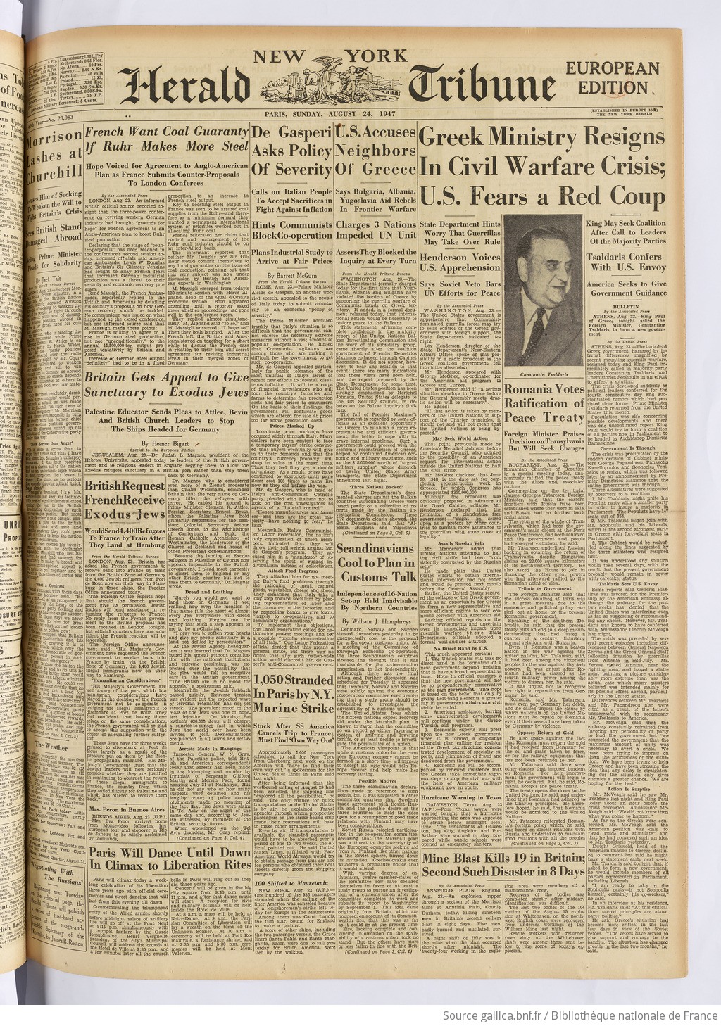 The New York herald tribune