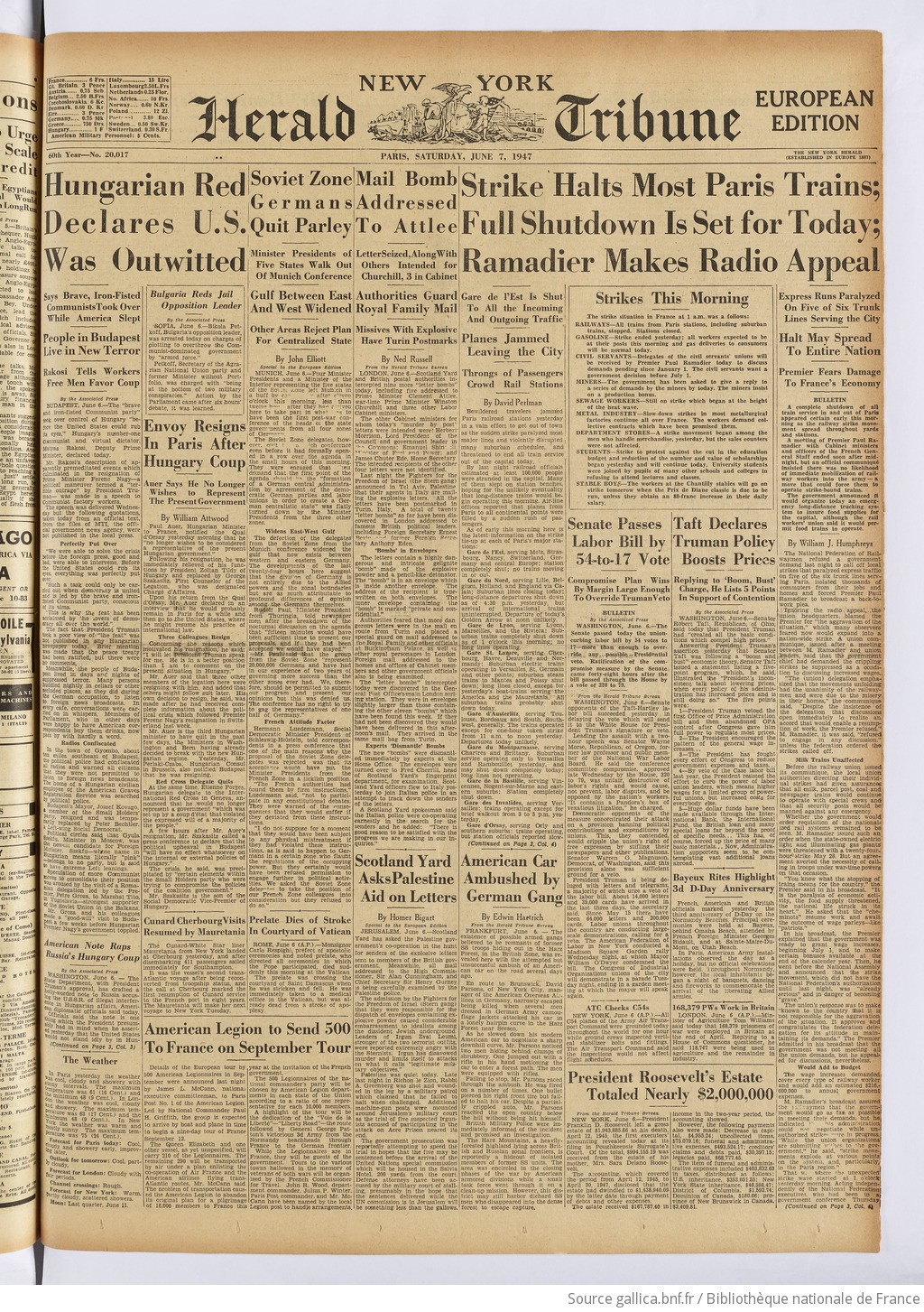 The New York herald tribune