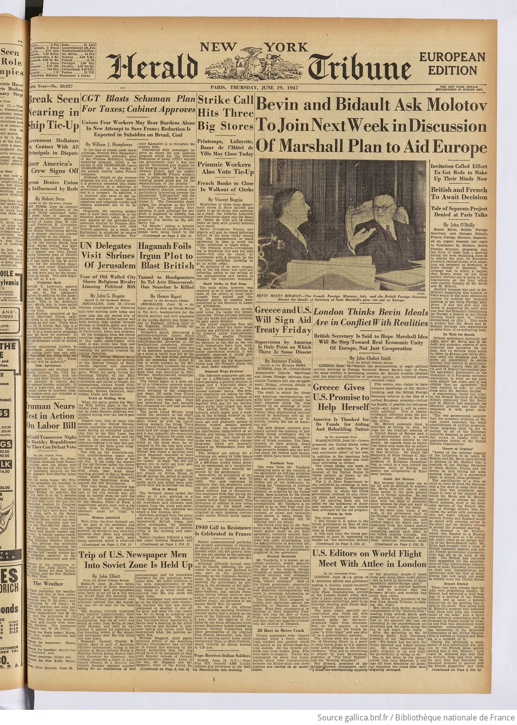 The New York herald tribune