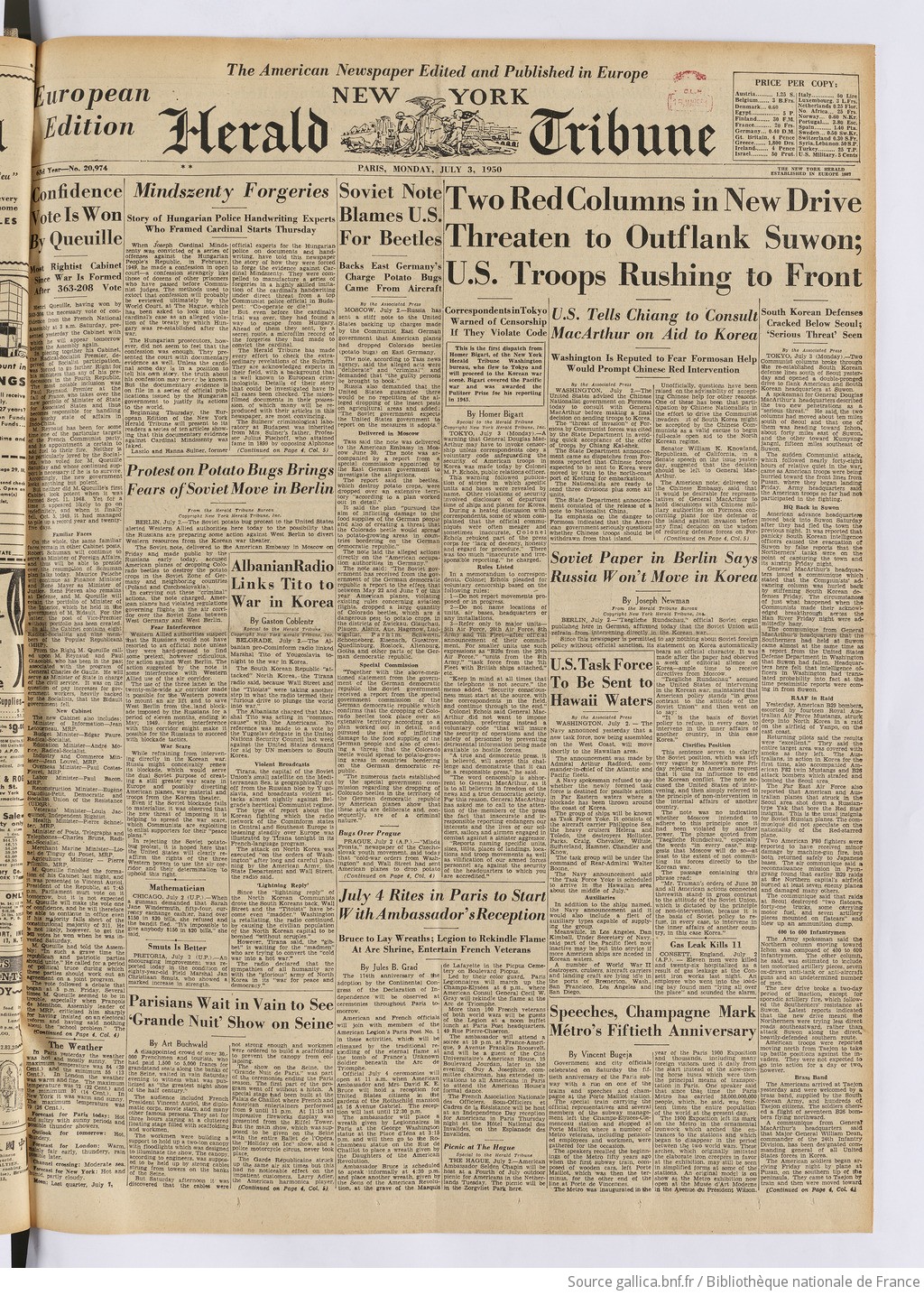 The New York herald tribune