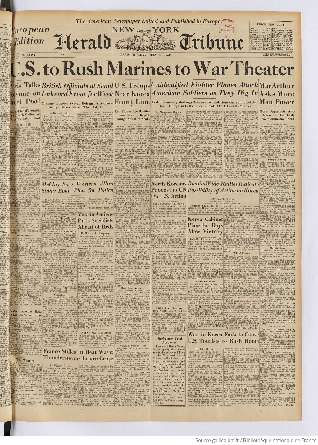 The New York herald tribune