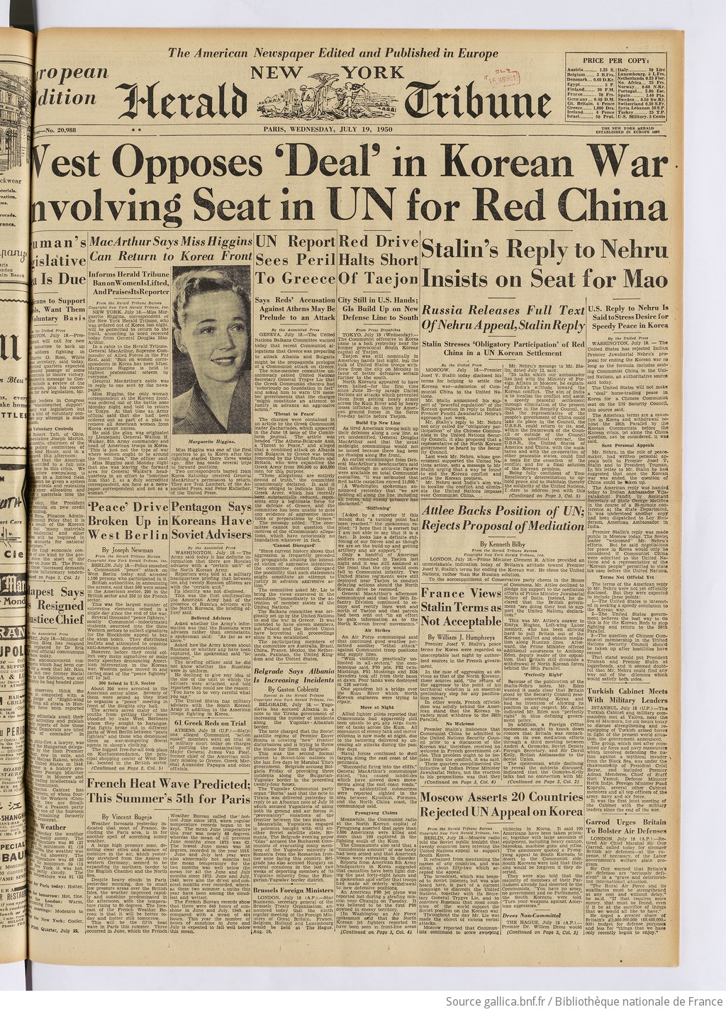The New York herald tribune