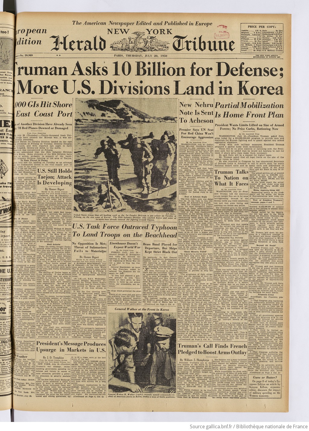 The New York herald tribune