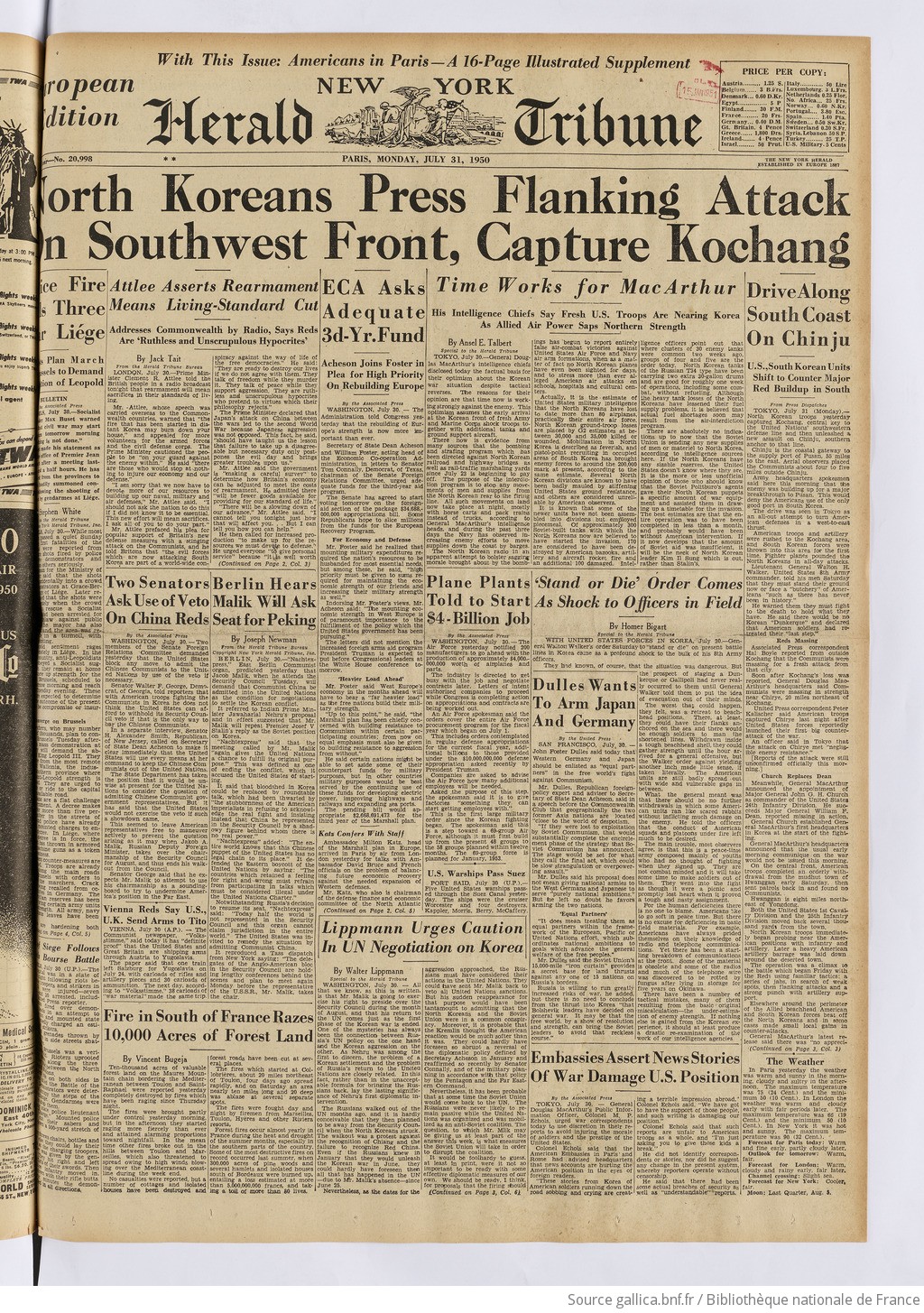 The New York herald tribune