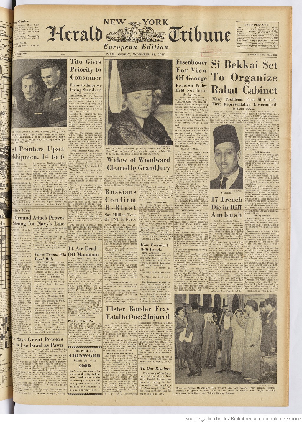 The New York herald tribune