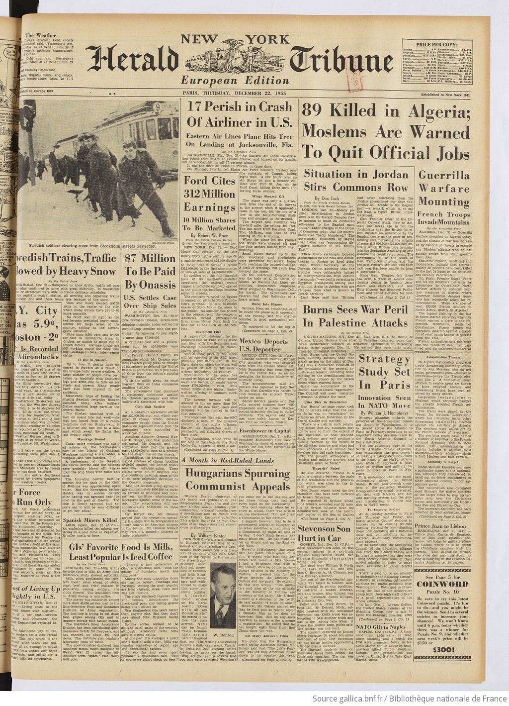 The New York herald tribune