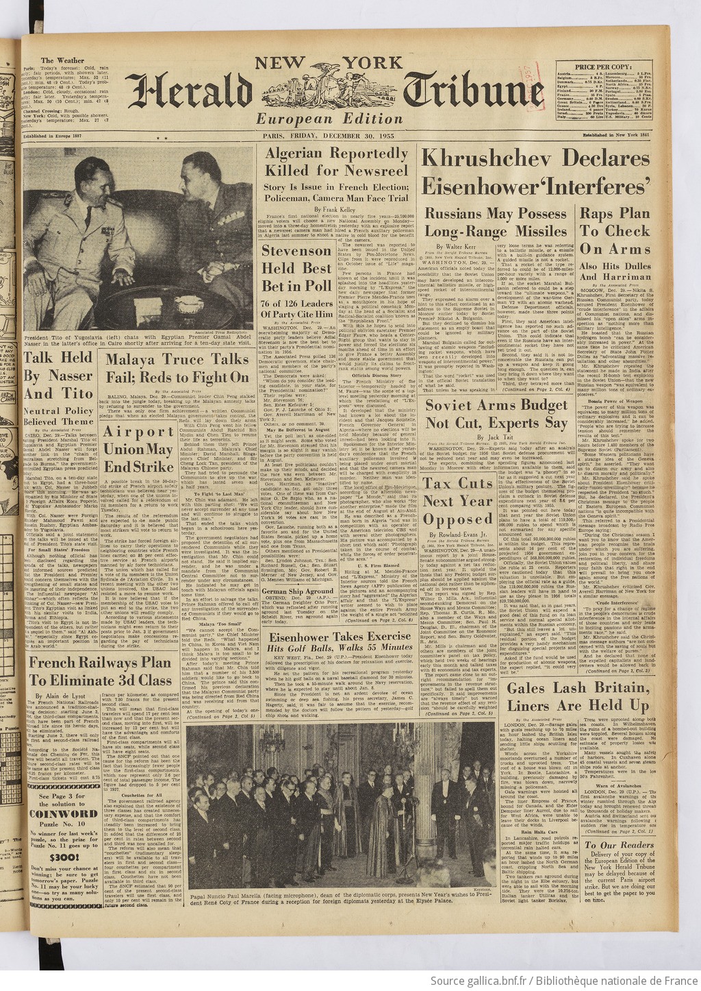 The New York herald tribune