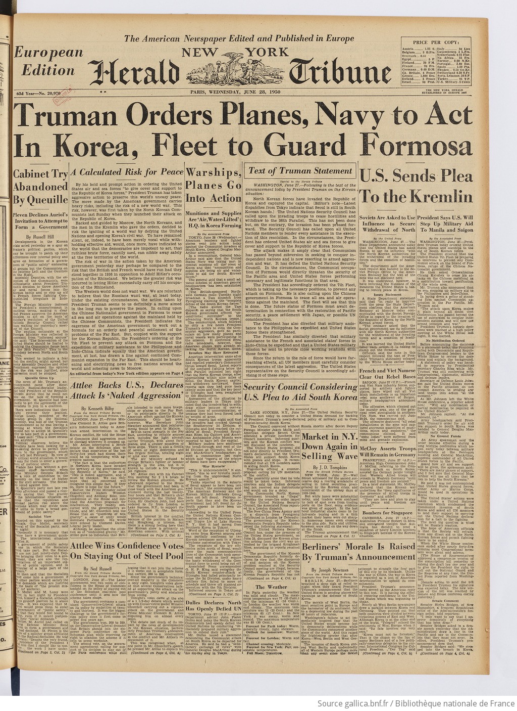 The New York herald tribune