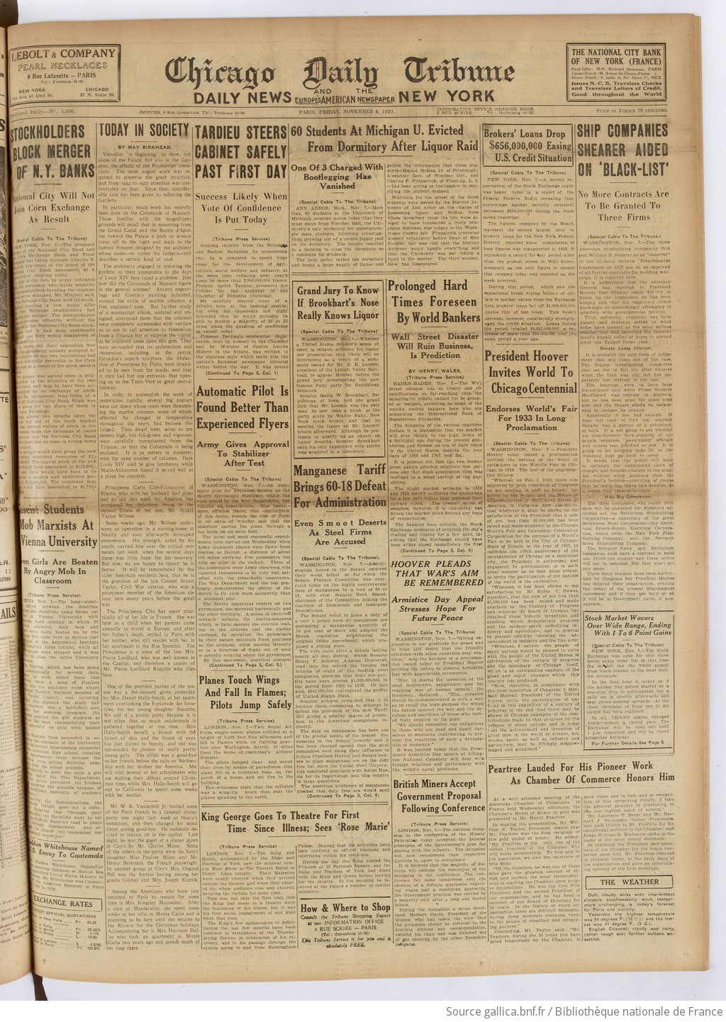 The Chicago tribune and the Daily news, New York