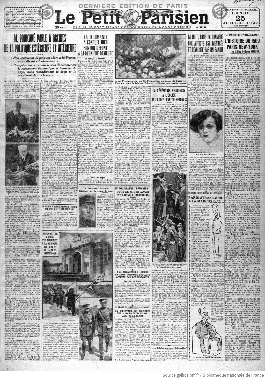 Le Petit Parisien: journal quotidien du soir
