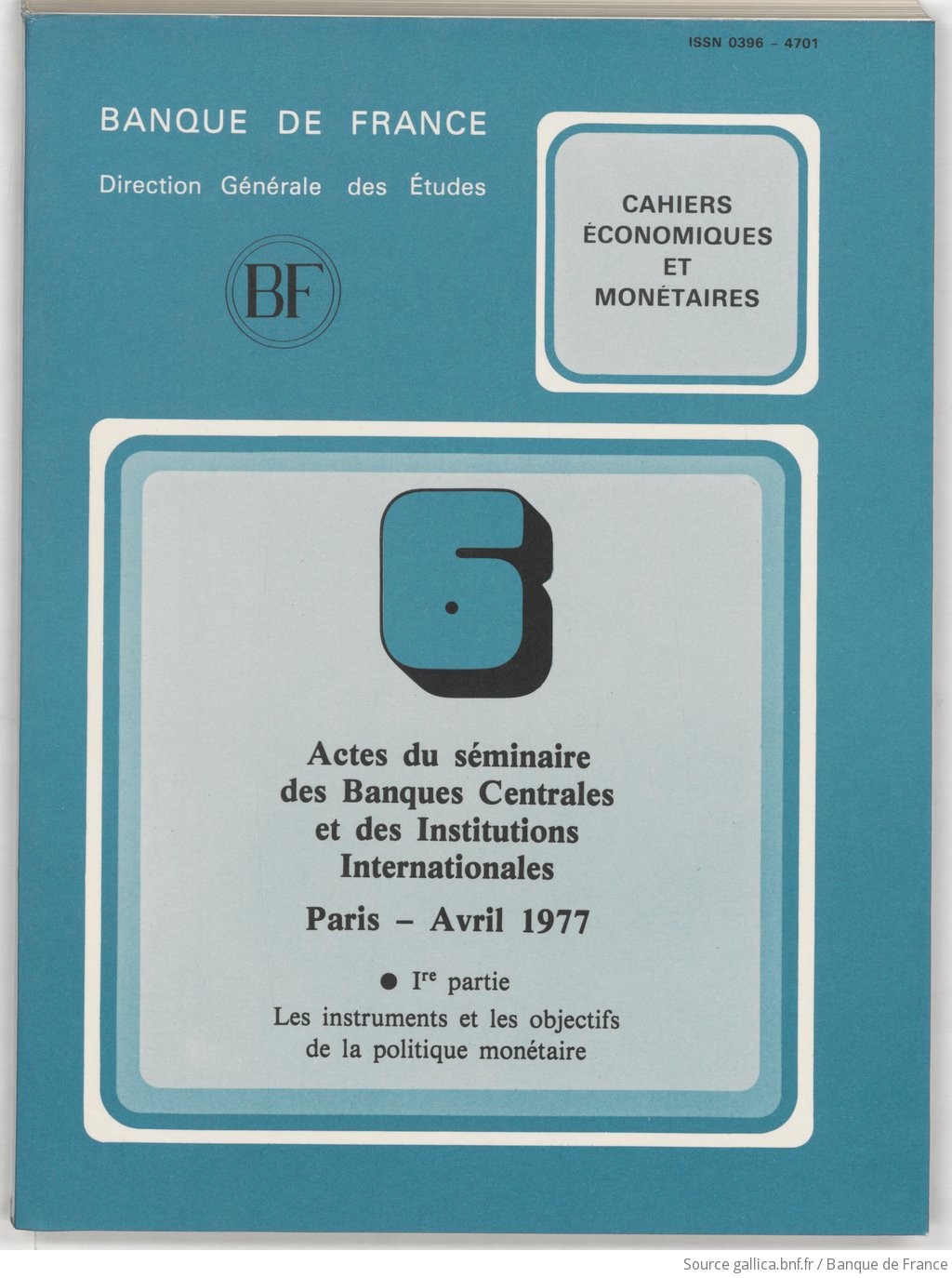 Cahiers économiques et monétaires